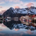 Ein ruhiger Abend in Norwegen