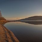 Ein ruhiger Tag an der Elbe