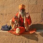 ein Sadhu in Jaisalmer/ Indien