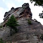 ..ein Sandsteinfels im Pfälzer Wald