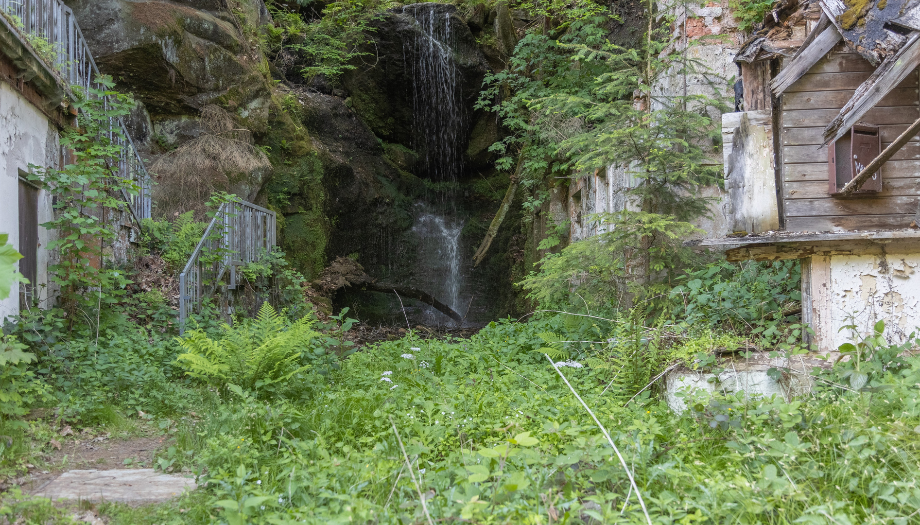 Ein Schandfleck im Kirnitzschtal 