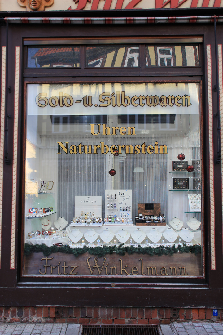 Ein Schaufenster aus vergangener Zeit