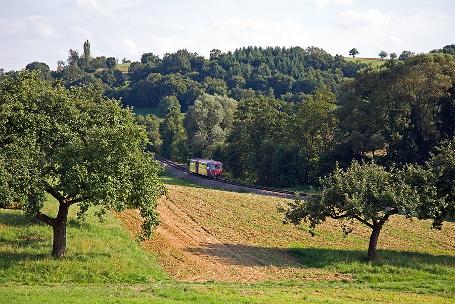 Ein Schienenbus