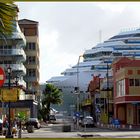 Ein Schiff in Aruba