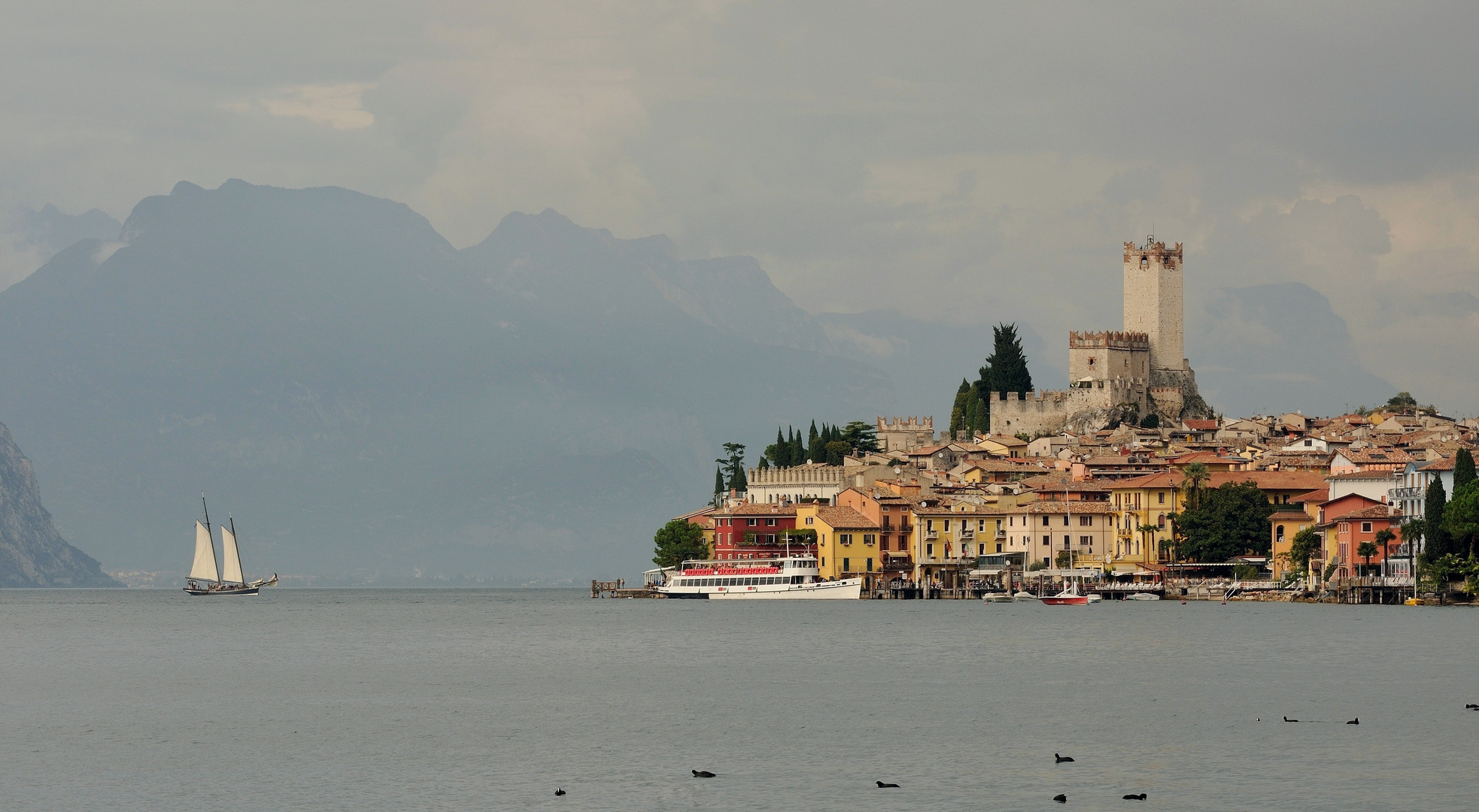 Ein Schiff wird kommen...Malcesine