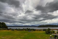 Ein schlecht gelaunter Wettergott