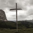 Ein schlichtes Kreuz - ein gewaltiger Ausblick