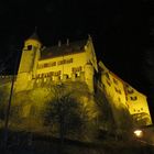 ein schloss am nacht