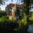 ein Schloss in Abendstimmung