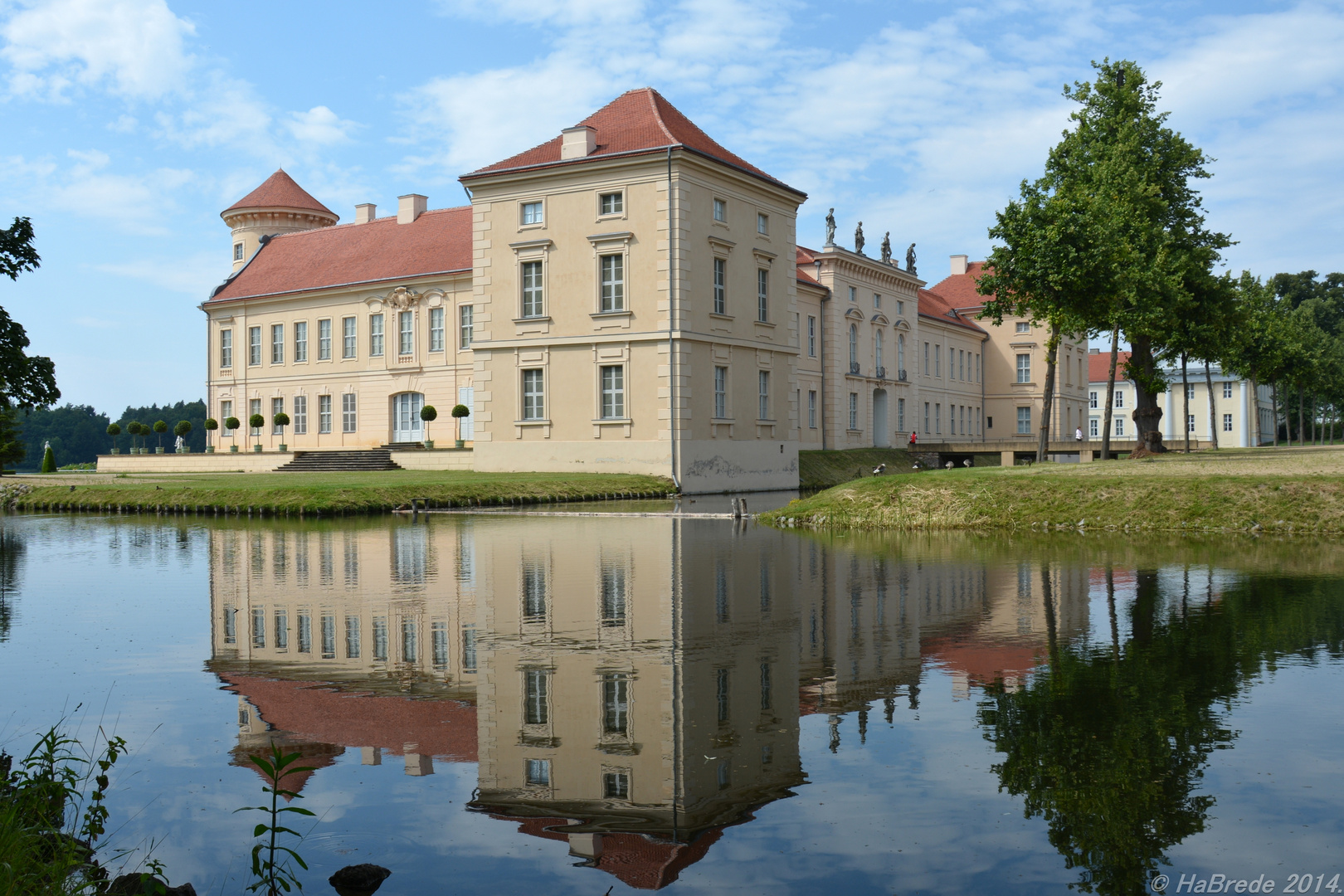 Ein Schloss in Brandenburg