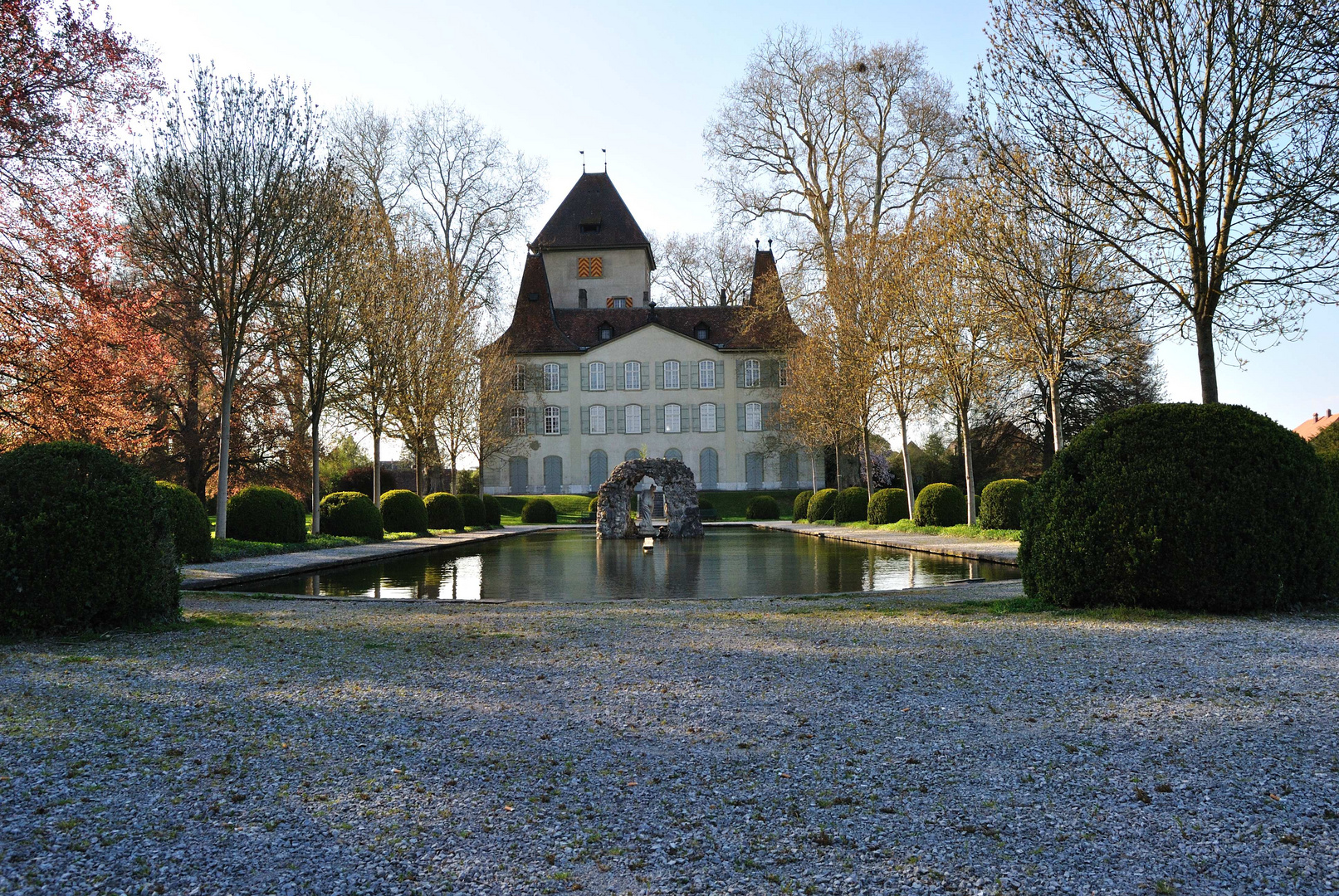 Ein Schloss in der Schweiz