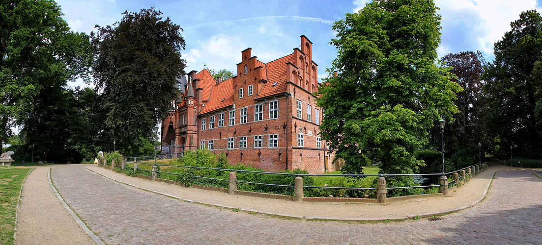 Ein Schloss in Hamburg