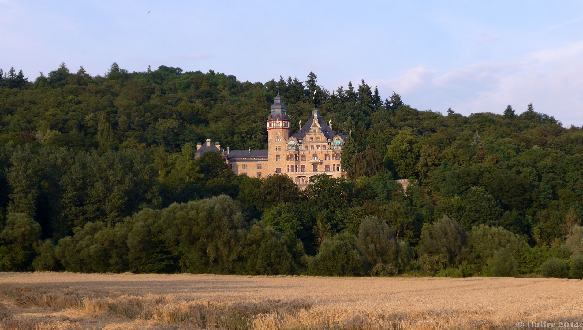 Ein Schloss in Nordhessen