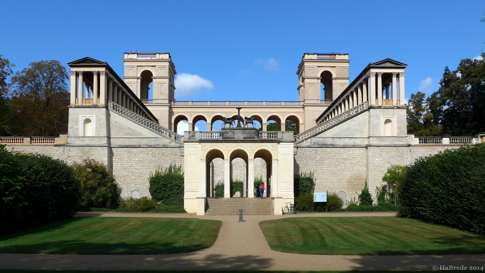 Ein Schloss in Potsdam