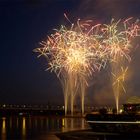 Ein Schnappschuss vom soeben stattgefundenen Kirmes-Feuerwerk