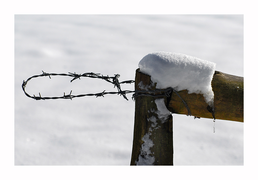 ... ein Schneehäubchen ...