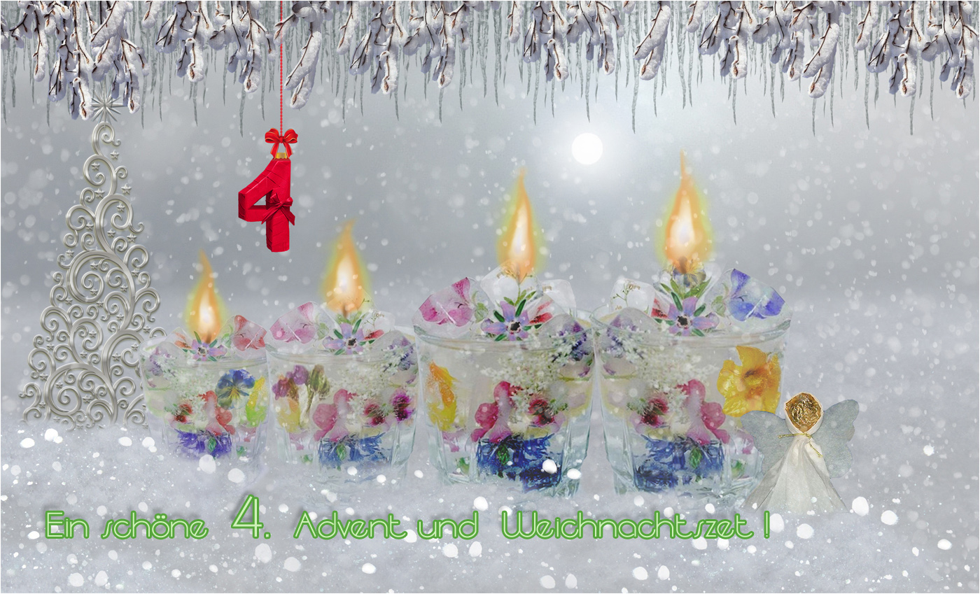 Ein schöne 4.Adventswoche und Weihnachten