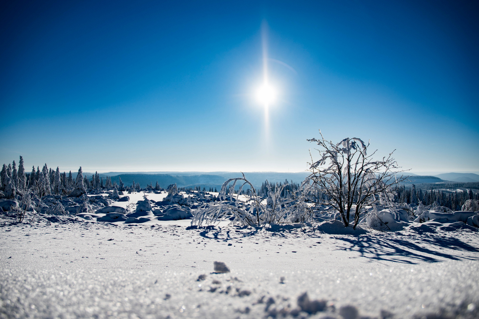 Ein Schöne Wintertag im Schwarzwald