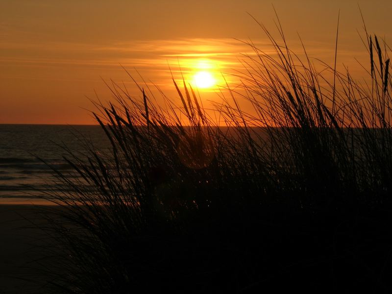 Ein schöner Abend am Atlantik