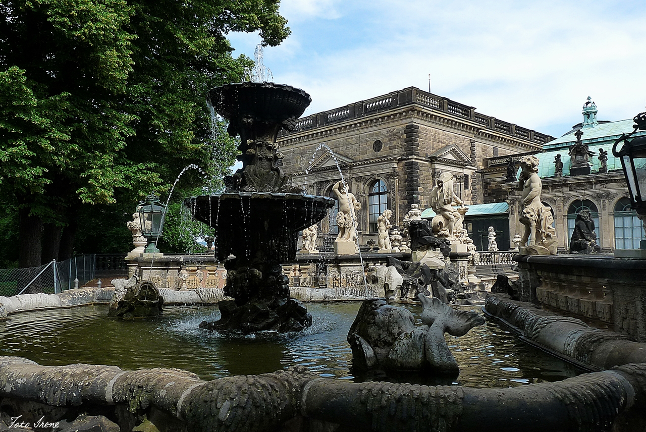 ein schöner Brunnen ...