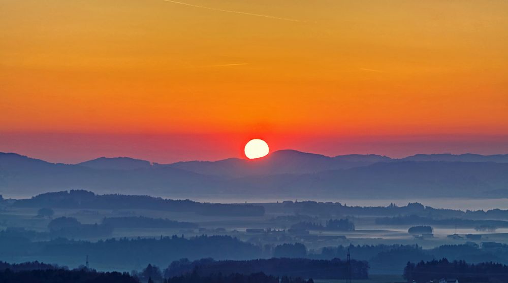 Ein schöner Frühlingstag beginnt