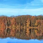 Ein schöner Herbsttag an der Seenplatte