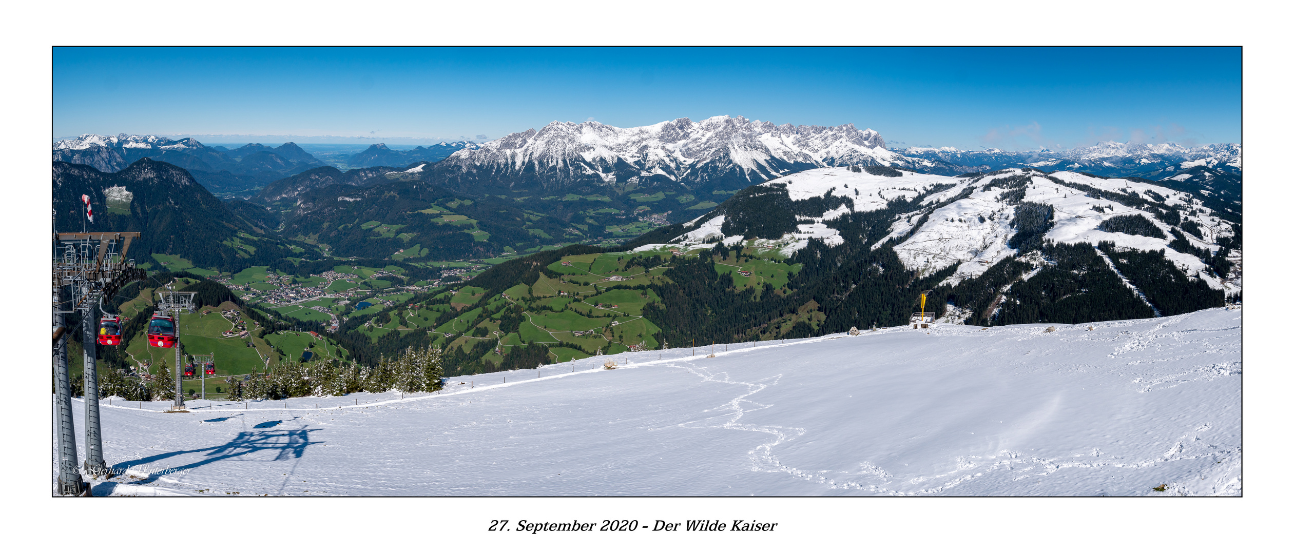 Ein schöner Herbsttag der 27. September 2020