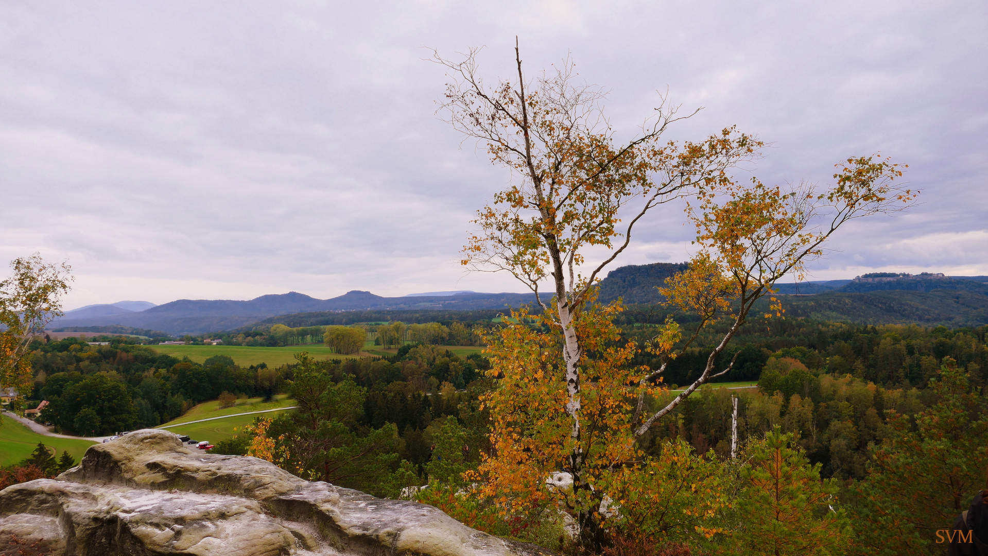 Ein schöner Herbsttag im Elbsandstein