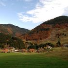 Ein schöner Herbsttag im Schwarzwald.