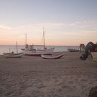 Ein schöner Hochsommerabend in Lild Strand