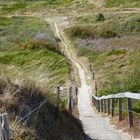 Ein schöner landschaftlicher und steiler Weg