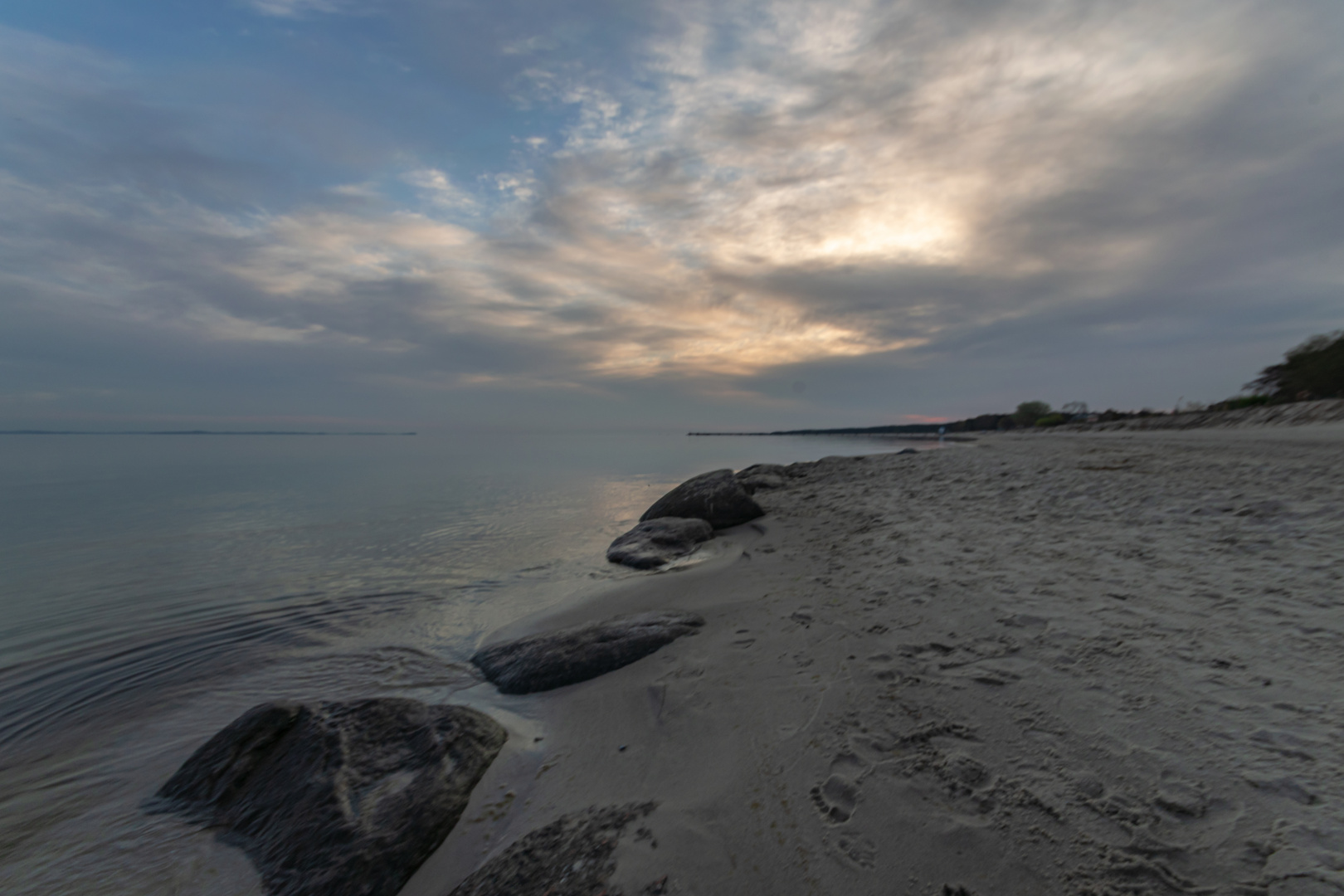 Ein schöner Morgen am Bodden_