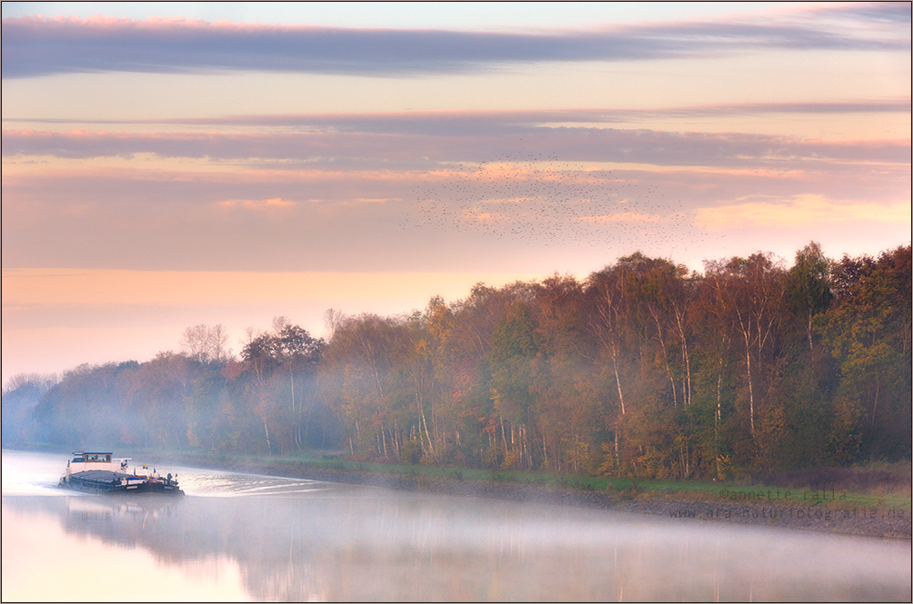 Ein schöner Morgen am Kanal