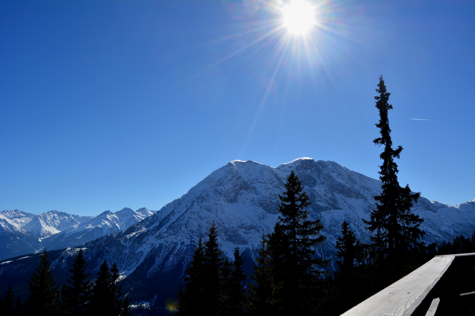 Ein schöner nachmittag auf der Wettersteinhütte