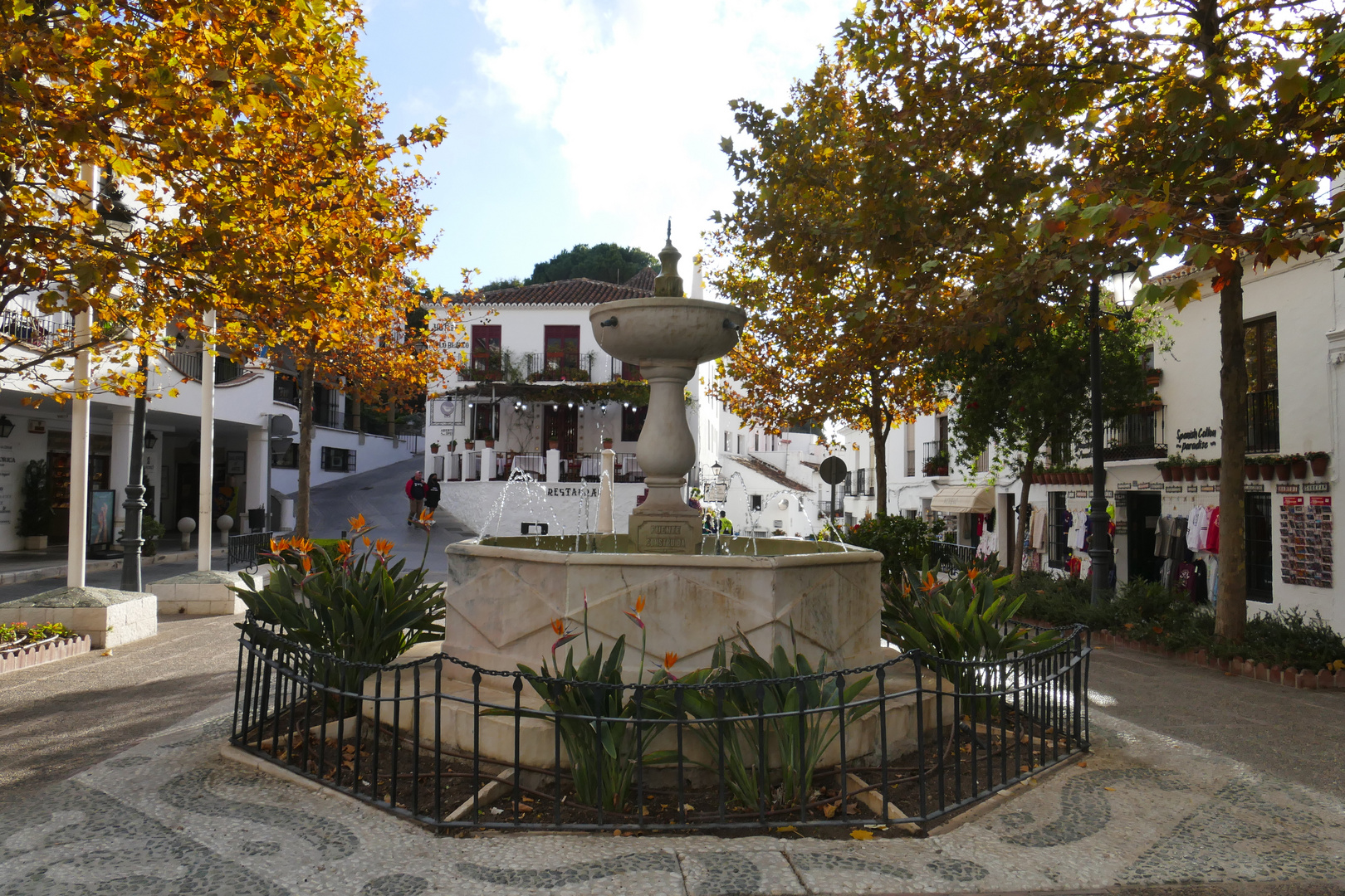 ...ein schöner Platz in Mijas...