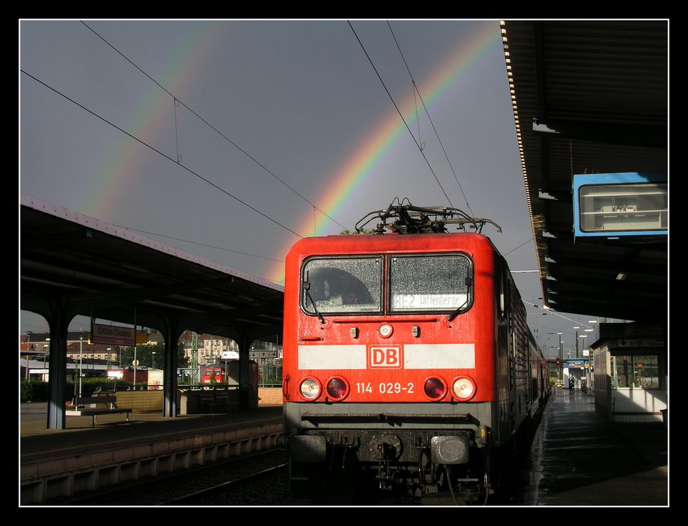 Ein schöner Regenbogen