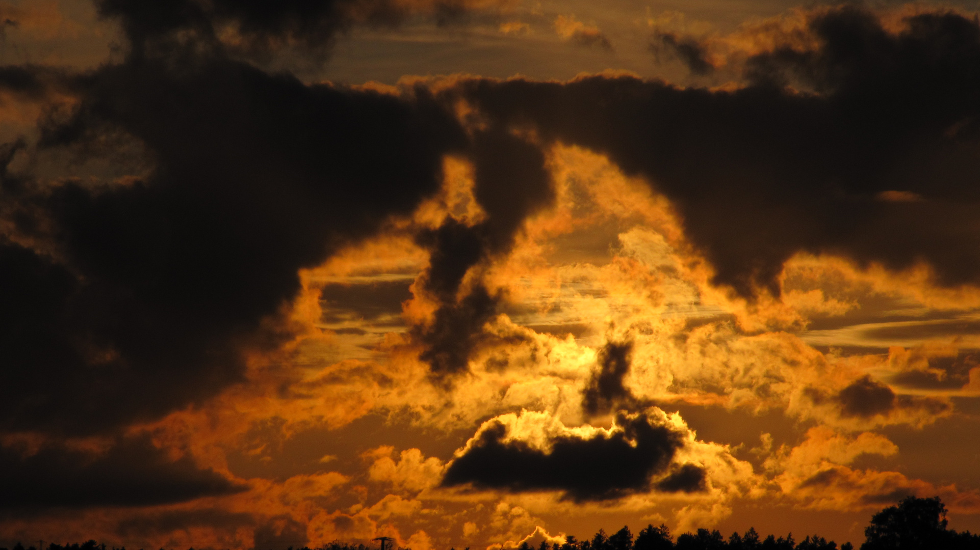 Ein schöner Sonnenuntergang