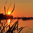 Ein schöner Sonnenuntergang an der Havel 