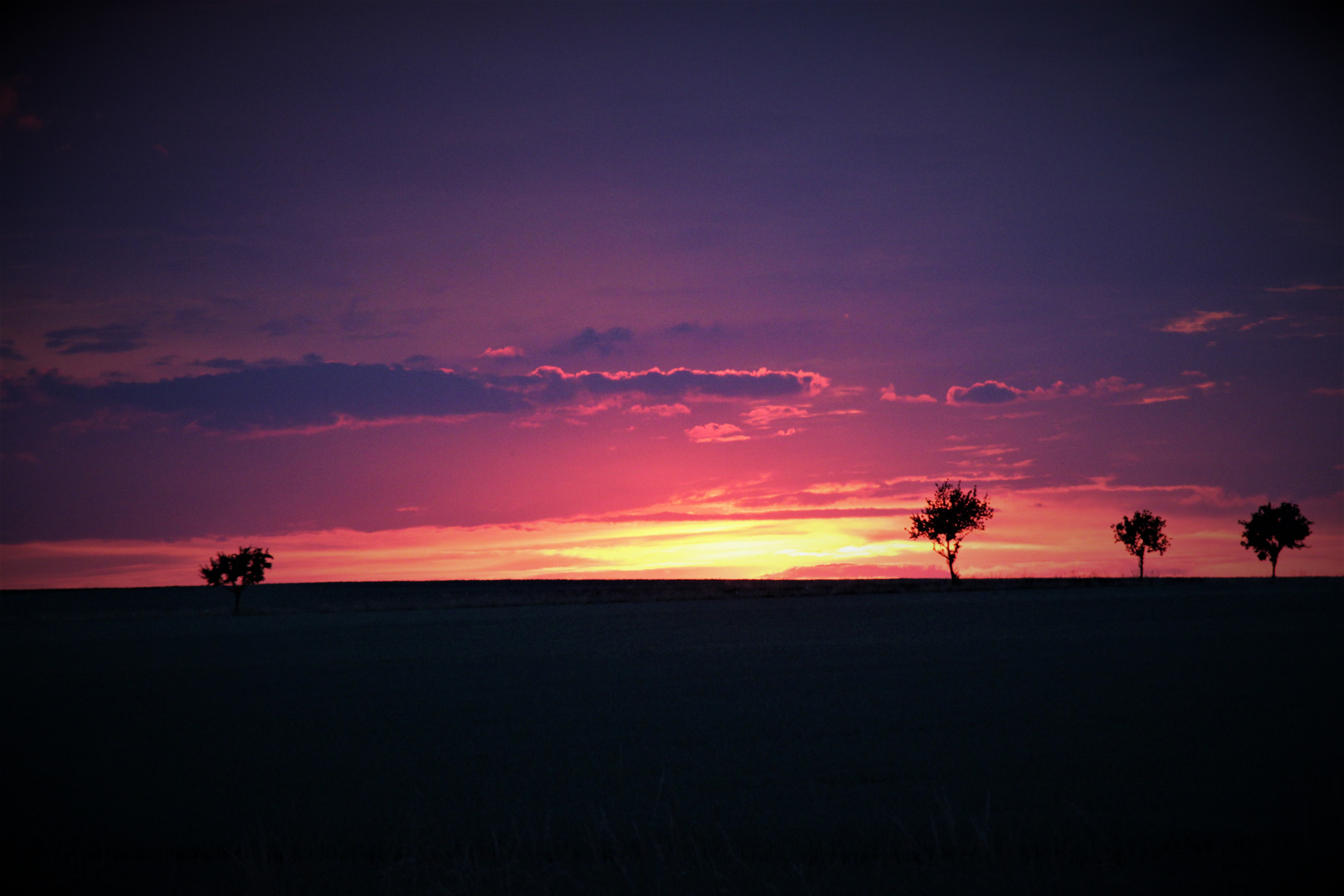 Ein schöner Sonnenuntergang...