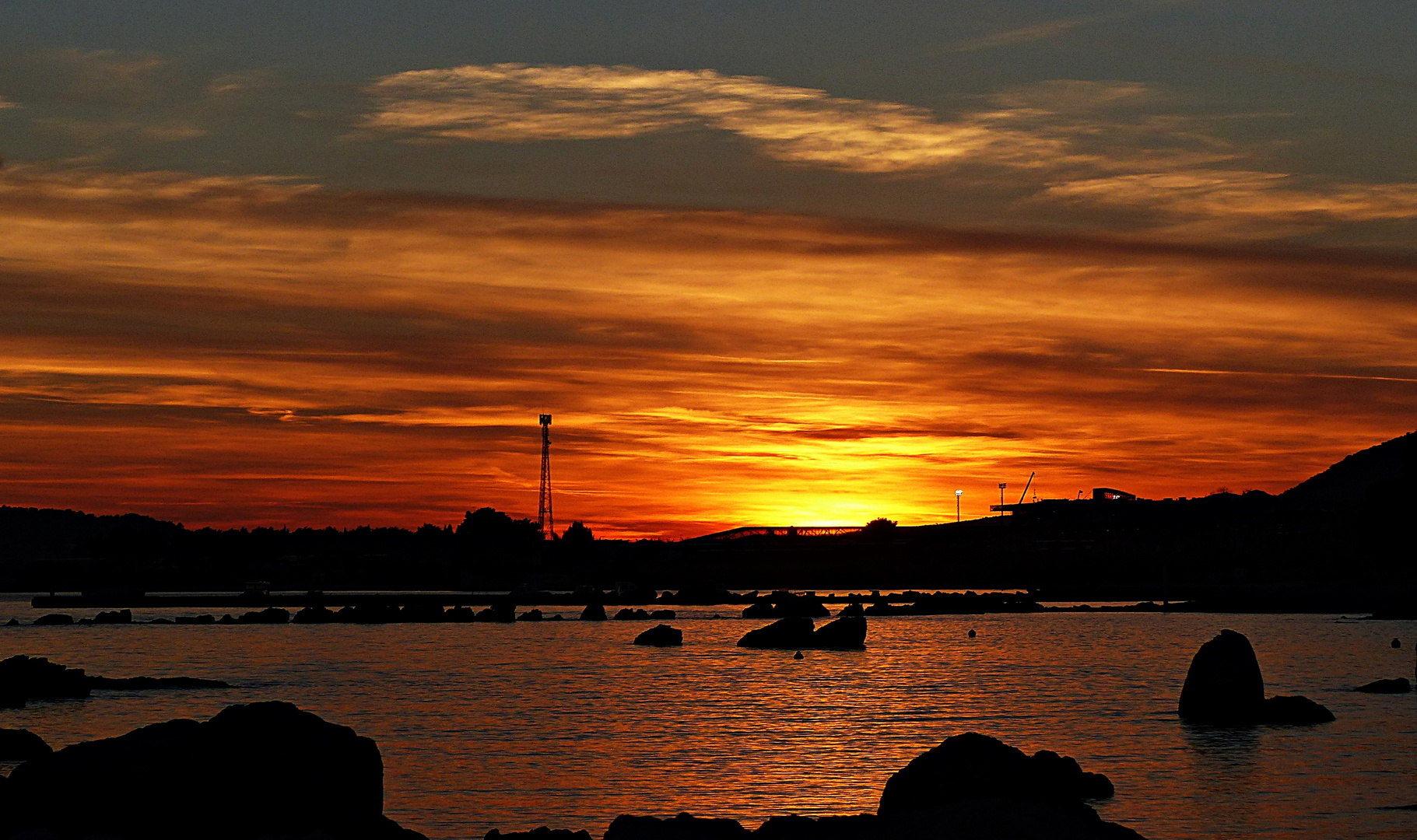 Ein schöner Sonnenuntergang