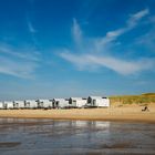 Ein schöner Strandtag Ende September an der Nordsee