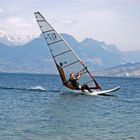 Ein schöner Surftag am Lago