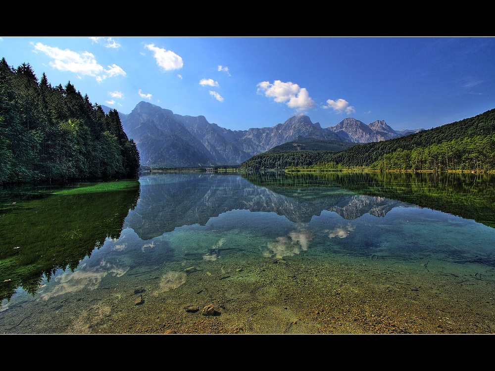 ein schöner Tag am Almsee...