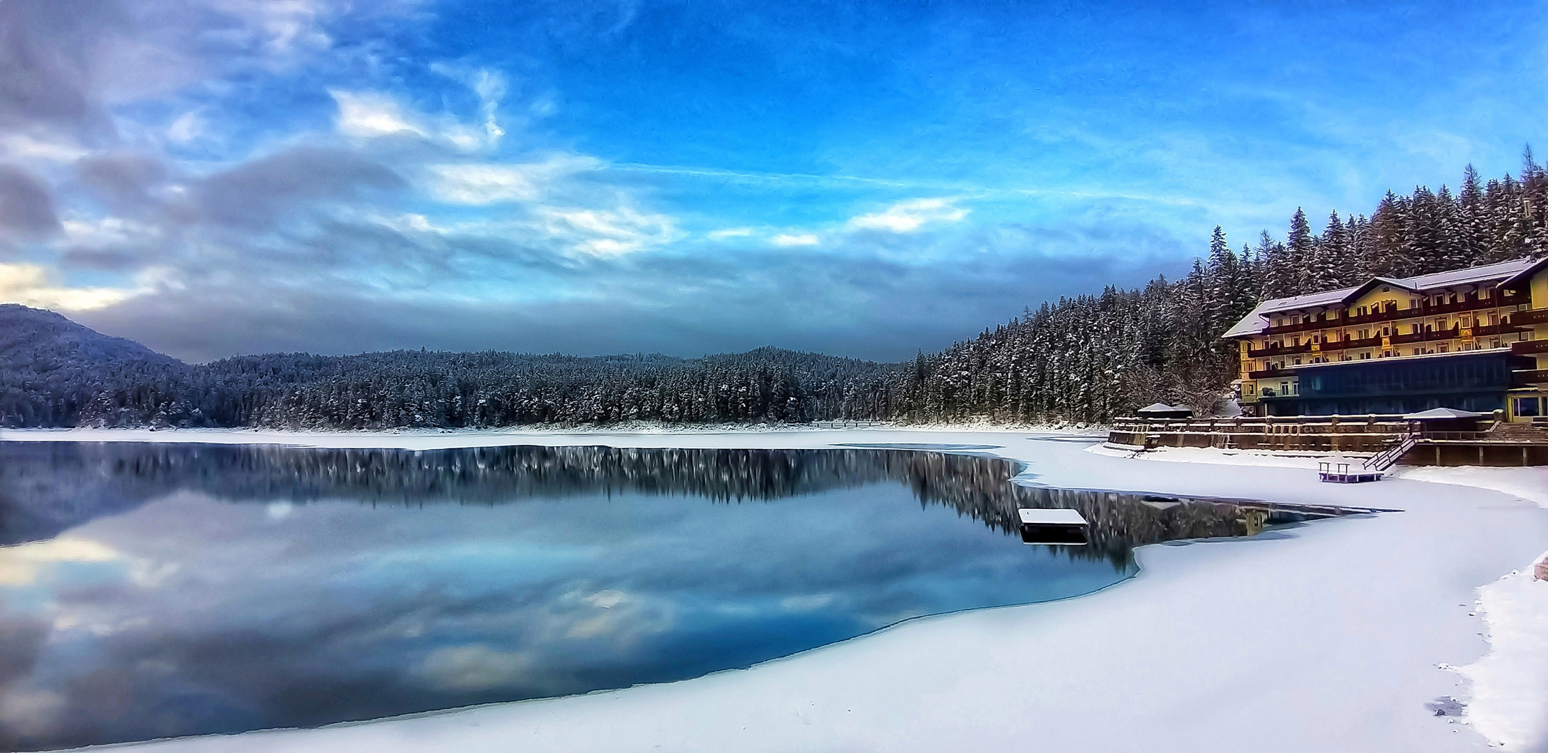 ....ein schöner Tag am Eibsee....