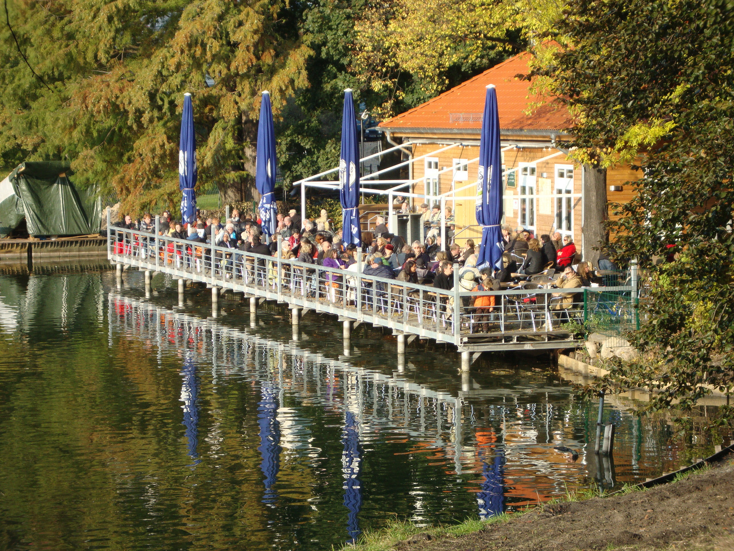 Ein schöner Tag am Liezen-See (Berlin)