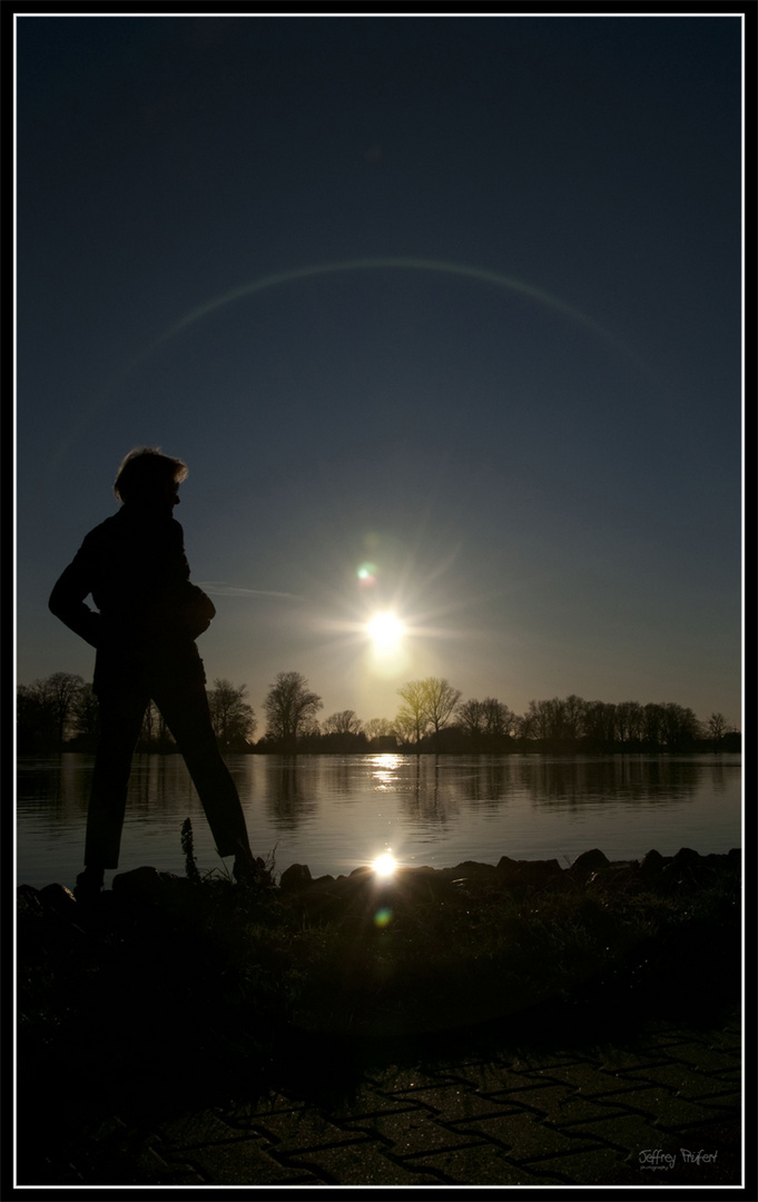 Ein schöner Tag an der Elbe