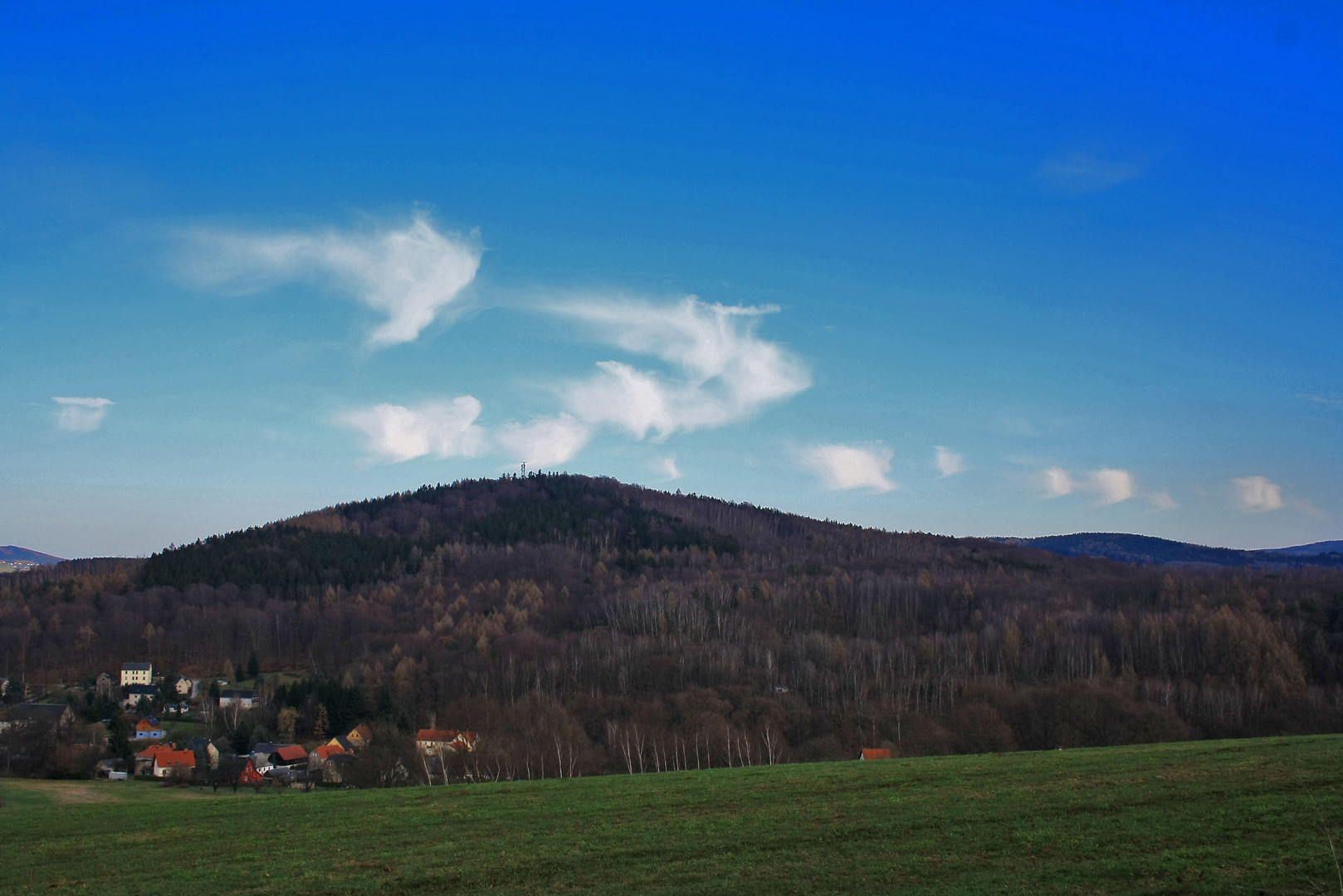 ein schöner tag geht zu ende