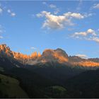 Ein schöner Tag geht zu Ende am Rosengarten