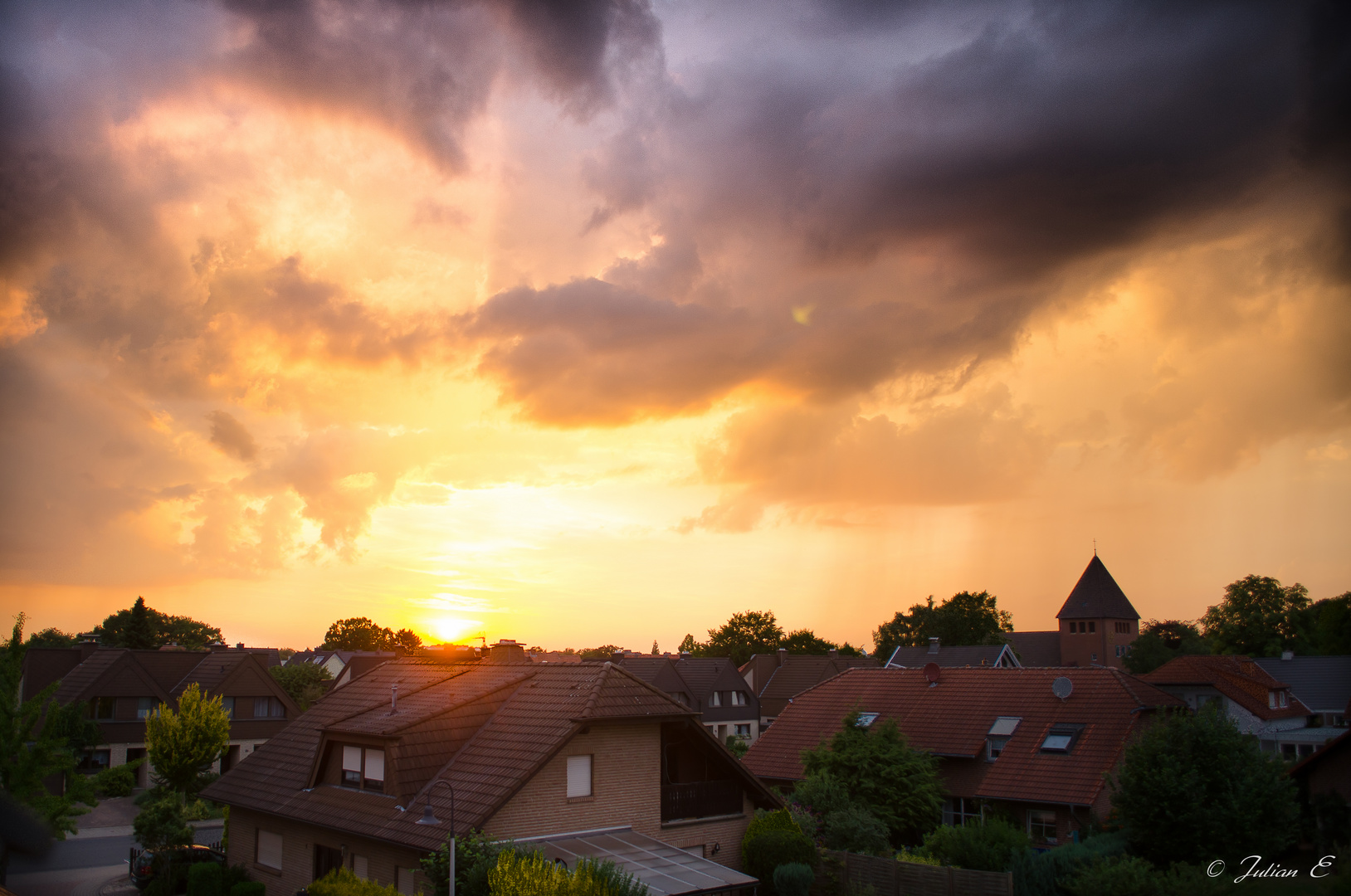 Ein schöner Tag geht zu Ende