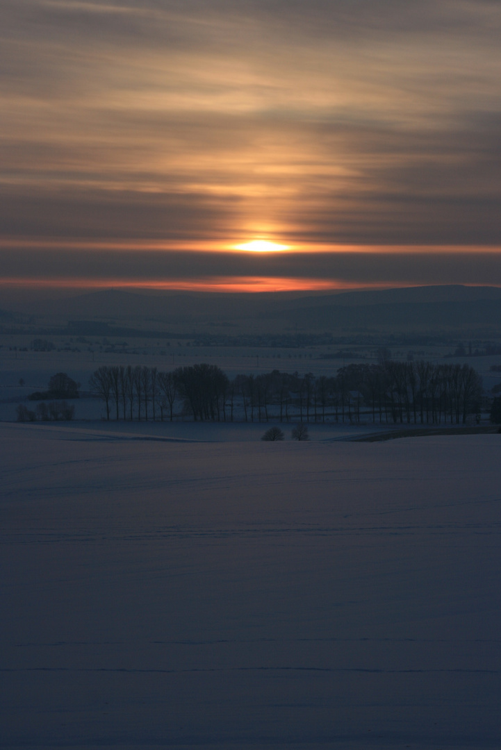 ein schöner Wintermorgen...